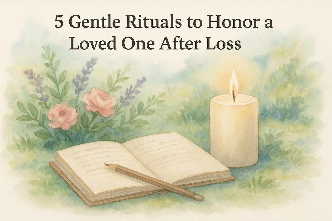 5 Gentle Rituals to Honor a Loved One After Loss