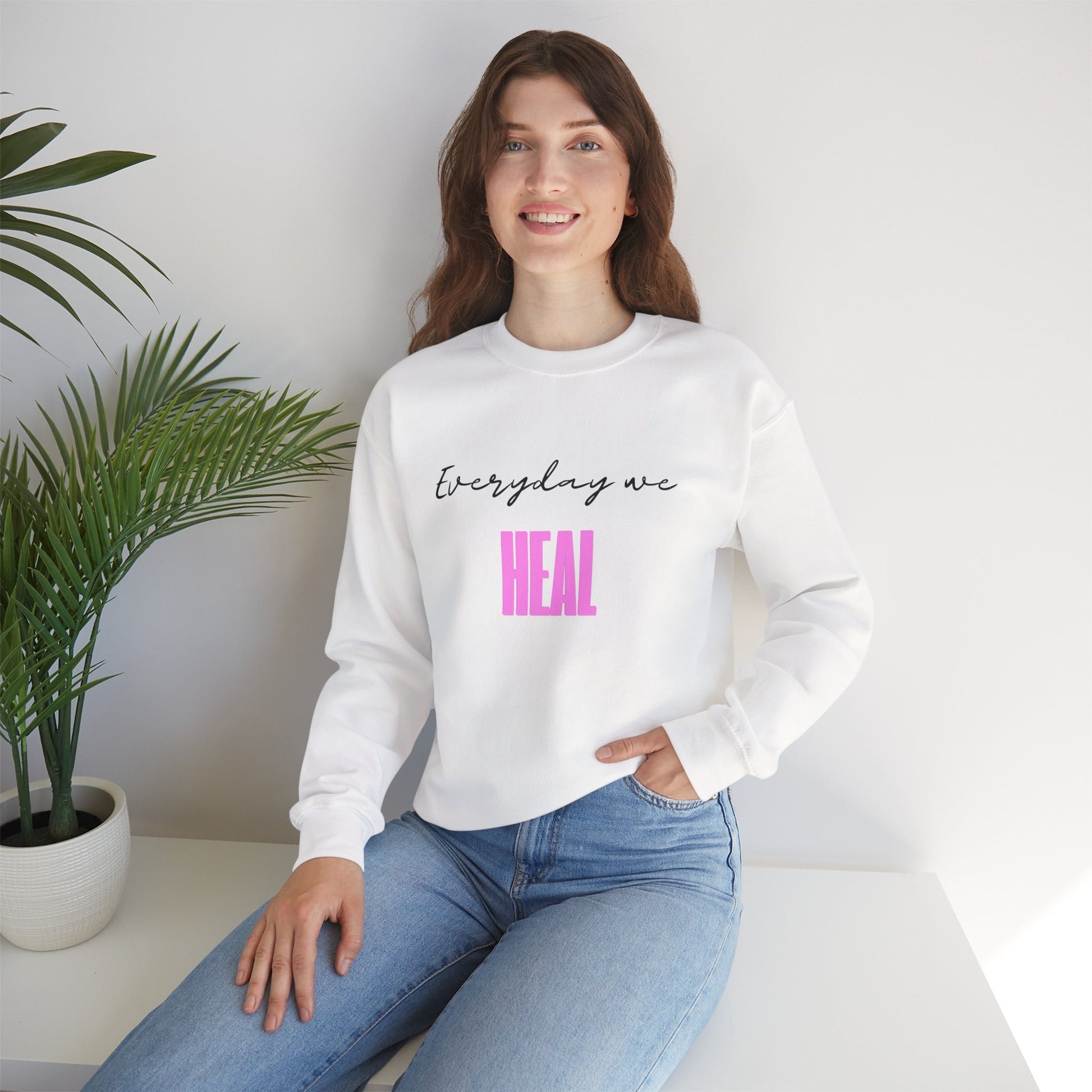 Everyday we Heal - Unisex Sweatshirt - Grief Garden