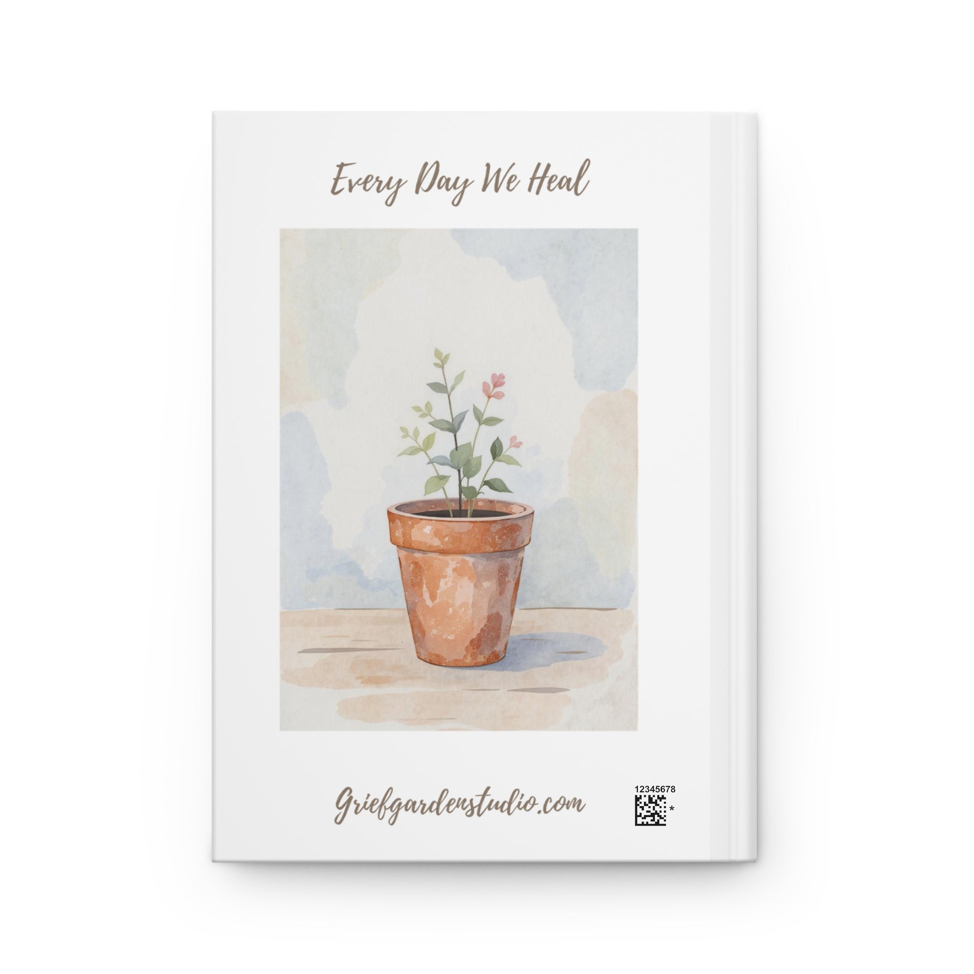 Hardcover Journal with Inspirational Designs | Gift for Writers, Motivational Journaling, Flower and Lantern Art, Self-Care Notebook, [...]